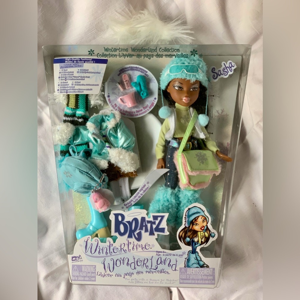 Bratz Wintertime Wonderland Collection Sasha doll 2003